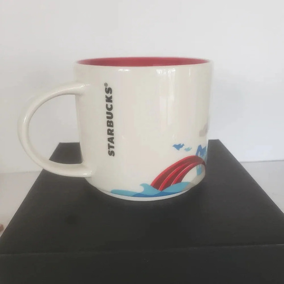 Starbucks You Are Here Toronto  Collection White/Red Coffee Mug. - Picture 5 of 8